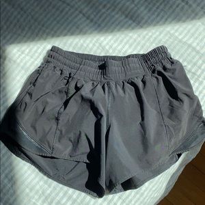 Lululemon Black Hotty Hot Shorts